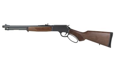 henry repeating arms, h12 provider carbine, lever action rifle, .44 magnum/.44 special, 20" threaded barrel, 5/8x24 thread pitch, round blued steel,...