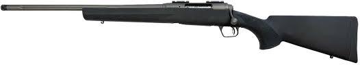 savage arms, 110 trail hunter lite, bolt action, 7mm prc, 20" threaded barrel, tungsten cerakote finish, black hogue overmolded stock, left hand, 2...