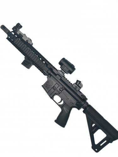 cets black 11.5 ar15 w/piccatiny rail