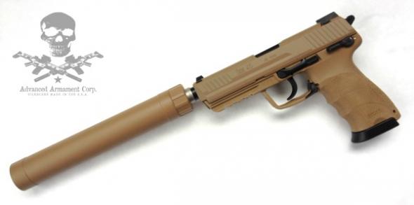trail boss guns aac ti rant 45 m16x1lh fde silencer 64101 45