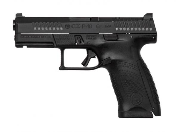 cz p-10 compact 9mm, 4.02" barrel, 15 rounds, optic ready, black