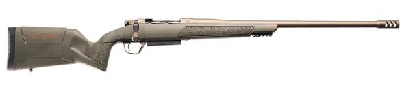 christensen arms, evoke, 375 h&h, 22" burnt bronze cerakote threaded barrel & steel drilled & tapped receiver, picatinny rail forend, adj cheek riser...
