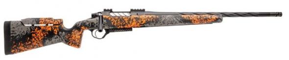 seekins precision, havak ph3, bolt action, 6mm creedmoor, 20" threaded fluted barrel, black finish, urban shadow camo carbon fiber stock, right hand,...