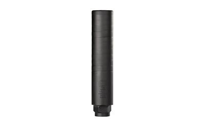 q, short chop, 338/8.6 blackout, stainless steel construction, nitride finish, black, 1.75x7.2", includes rearend muzzle device