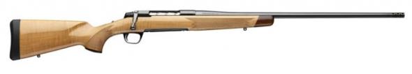browning, x-bolt 2 medallion, bolt action, 7mm rem mag, 26" threaded barrel, muzzle brake, gloss blued finish, maple wood stock, right hand, 3 round...