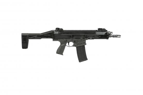 cz bren 2 ms, 5.56 nato, 8" barrel, 30 rounds,threaded barrel, flip up sights, sb brace