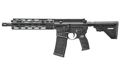 heckler & koch, mr556 a4 sbr, semi automatic, 5.56 nato, 11" threaded barrel, black anodized finish, m-lok handguard, adjustable gas block,...