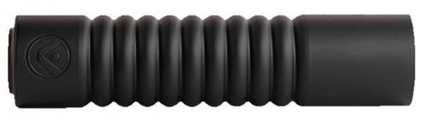 ab suppressor, raptor suppressor, 375/9mm, 10 spiral stack, includes 5/8-24 mount, black titanium