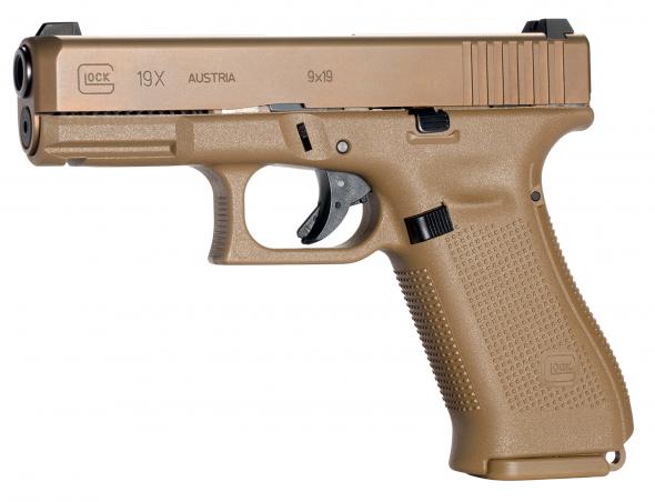 glock g19x g5 9mm 10+1 4.0" fde gns