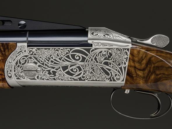 krieghoff k-80 sporting, eleganza engraving