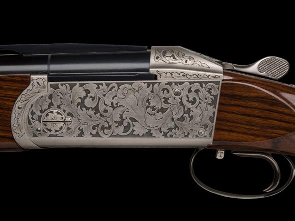 krieghoff k-80 sporter, adj, vienna scroll, nitride finish