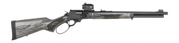 marlin 1895 guide gun (70480) .45-70 gov''t 19.1" 6+1 laminate/black w/ ct cts-25 red dot