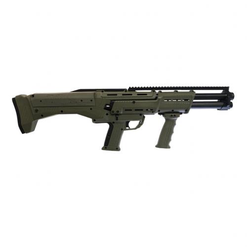 standard manufacturing dp-12 gen ii  12 gauge dual-tube pump shotgun (od green, 14+1 capacity)