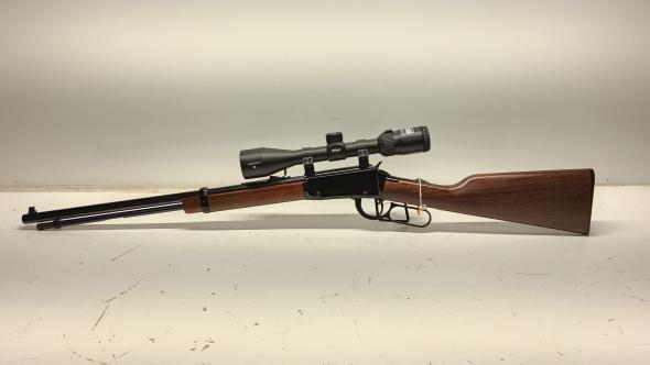 used henry 17hmr w/octagon barrel & nikon prostaff scope