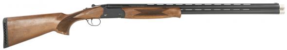 gforce arms, gf5 filthy pheasant, full size, 12 gauge, break open 3" 2rd 28" black over/under vent rib barrel, black aluminum receiver, fixed turkish...