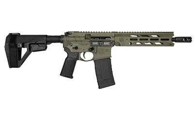 diamondback firearms, db15 obsidian, semi-automatic, ar pistol, 300 blackout, 10.5" barrel, 1:8 twist, muzzle brake, anodized finish, olive drab...