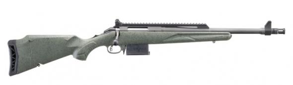 ruger, american g2 scout, bolt action rifle, 308 winchester, 16.1" threaded barrel, 5/8x24 thread pitch, 1:10 twist, cerakote finish, cobalt, ar...