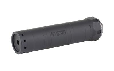 daniel defense, soundguard sg-6ti, suppressor, 6mm creedmoor, 5.9" length, 1.5" diameter, titanium construction, matte finish, black, hub compatible,...