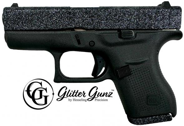 glock 42 380acp 3.25 glitter gun twilight