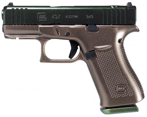 glock 43x 9mm cypress raptor 3.41 2 10rd mos