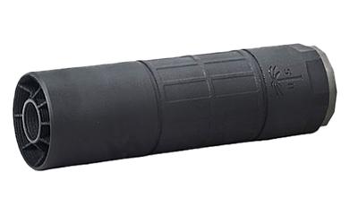 century arms, eos-556, 5.56 nato, suppressor, 3d printed 718 inconel construction, matte finish, black, hub compatible, includes 1/2x28 mount