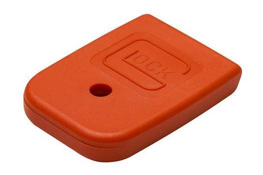 glock factory original magazine floor plate orange fits 10mm|.45 auto g20|g21|g29 gen4