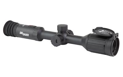 sig sauer, echo thermal rq35, thermal weaopn sight, 3.5-28x35mm, 384x288 core resolution, fits 1913 picatinny rail, black