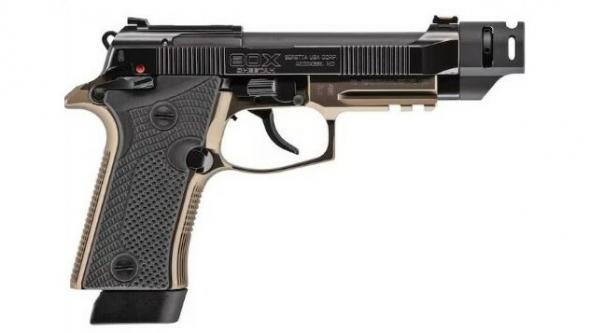 beretta 80x cheetah 380 acp 4.4" 15rd black bronze thread