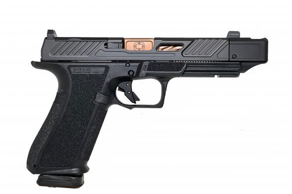 shadow systems dr920p elite, 10 rounds, 9mm, optc ct, compensated,