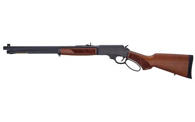 henry repeating arms, h10 provider, lever action rifle, 45-70 government, 20" barrel, round blued steel, blued steel receiver, american walnut stock,...