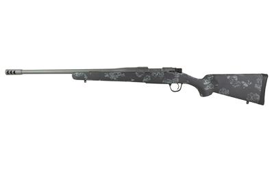 christensen arms, mesa fft, bolt action rifle, 22 creedmoor, 22" barrel, threaded 1/2x28, cerakote finish, tungsten, carbon stock with gray accents,...