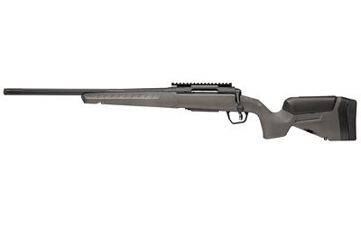 savage arms, 110 trail blazer, bolt action rifle, 270 winchester, 20" straight fluted barrel, threaded, cerakote finish, black, synthetic flat dark...