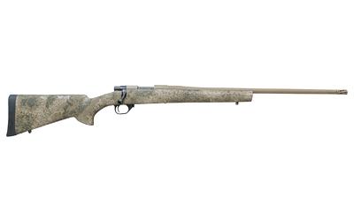 howa usa, 1500 fence line, bolt action rifle, 308 winchester, 22" threaded barrel, prairie reaper camo hogue stock, flat dark earth barrel and action...