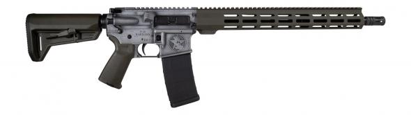 shark coast tactical bomber 5.56 nato 30+1 16" black melonite threaded barrel, aluminum receiver w/picatinny rail, m-lok handguard, magpul moe sl...