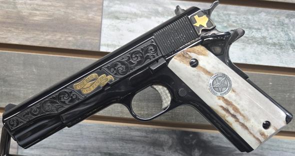colt texas rangers commemorative 1911 .38 super | limited edition #95 of 250
