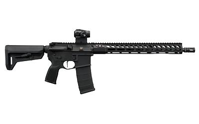 sig sauer, m400 forge, semi-automatic, rifle, 5.56 nato, 16" barrel, matte finish, black, adjustable stock, romeo-msr genii 2 moa red dot, 30 rounds,...