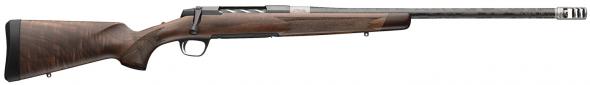 browning x-bolt 2 medallion 7mm prc 3+1 24" carbon fiber wrapped threaded barrel, matte blued drilled & tapped steel receiver, fixed grade v/vi...