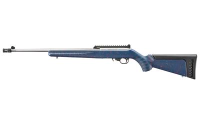ruger, 10/22, america''s 250th anniversary edition, rifle, 22 lr, 18.5" threaded stainless steel barrel, 1:16 twist, satin finish, silver, liberty...