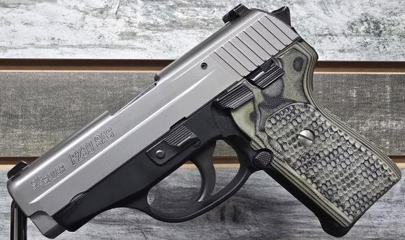 sig sauer p239 sas2t srt .357 sig  custom shop two-tone dehorned