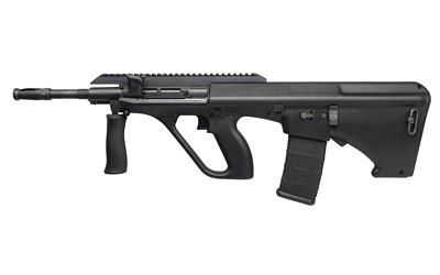 steyr arms, aug a3 m2 nato, semi automatic, 5.56 nato, 16" barrel, black mannox finish, extended picatinny rail, synthetic stock, two-position cross...