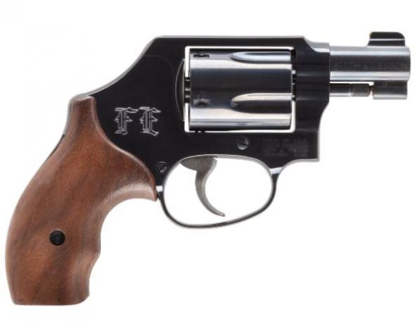 smith & wesson, model 36 field ethos tropical, revolver, 38 special, 1.875" barrel, blued finish, fixed sights, tgw walnut boot grips, 5 round...