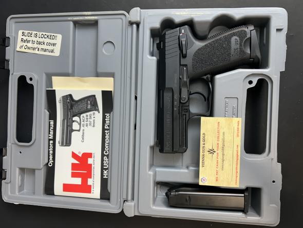 used h&k usp compact 9mm 26060433