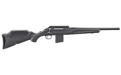 ruger, american, generation ii patrol, bolt action rifle, 6mm arc, 16.1" barrel, 1:7.7 twist, threaded 5/8x24, cerakote finish, graphite black, black...