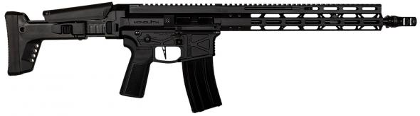 global ordnance llc monolith 15a 5.56 nato 30+1 16.10" nitride steel barrel, black anodized picatinny rail aluminum receiver, m-lok handguard, side...