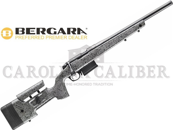 bergara, rimfire series b-14r trainer rifle, bolt, rifle, 22 wmr, 20" threaded steel barrel, 1/2x28" threaded, matte finish, black, synthetic stock,...