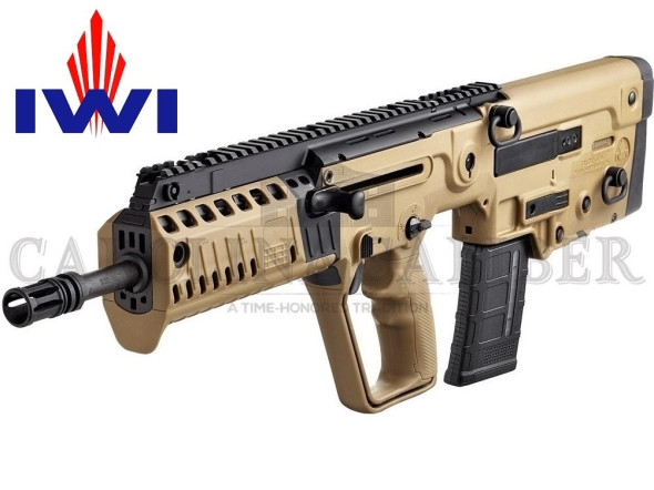 iwi us, inc, tavor x95, semi-automatic, 5.56 nato, 16.5" barrel, flat dark earth finish, bullpup, 1 mag, 30rd, adjustable sights