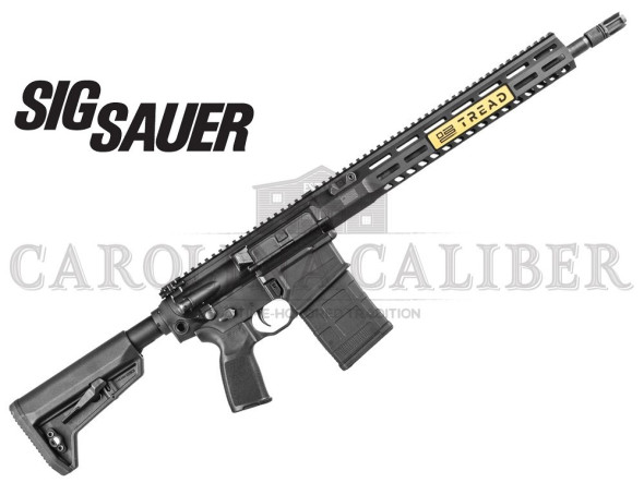 sig sauer, 716 tread 308 win,7.62 nato 16" barrel, 20+1 round, black adjustable telescopic stock