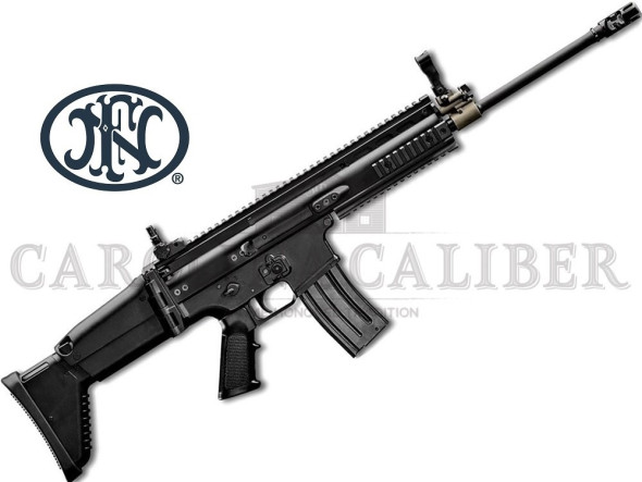 fn america, scar 16s nrch, semi-automatic rifle, 223 rem/556nato, 16" barrel, black, synthetic stock, adjustable sights, 30 rounds, made in the u.s.a...
