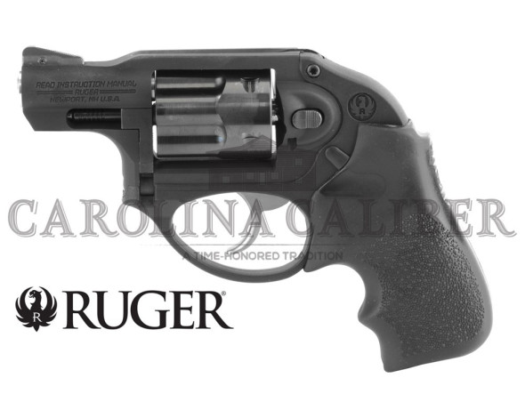 ruger 5401 lcr dao 38 special +p 1.875" 5rd blk hogue tamer monogrip black