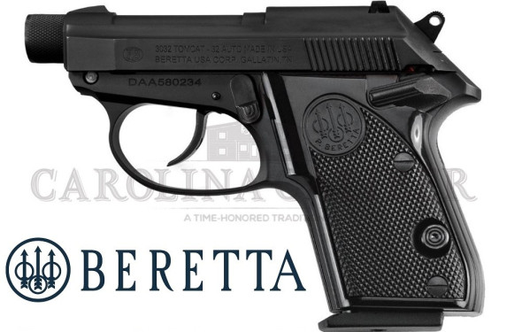 3032 tomcat 32acp blk/blk tb, 2.9" tip-up bbl